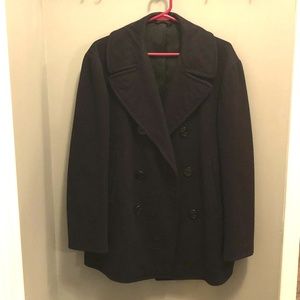 Vintage Navy Pea coat SIZE 40R